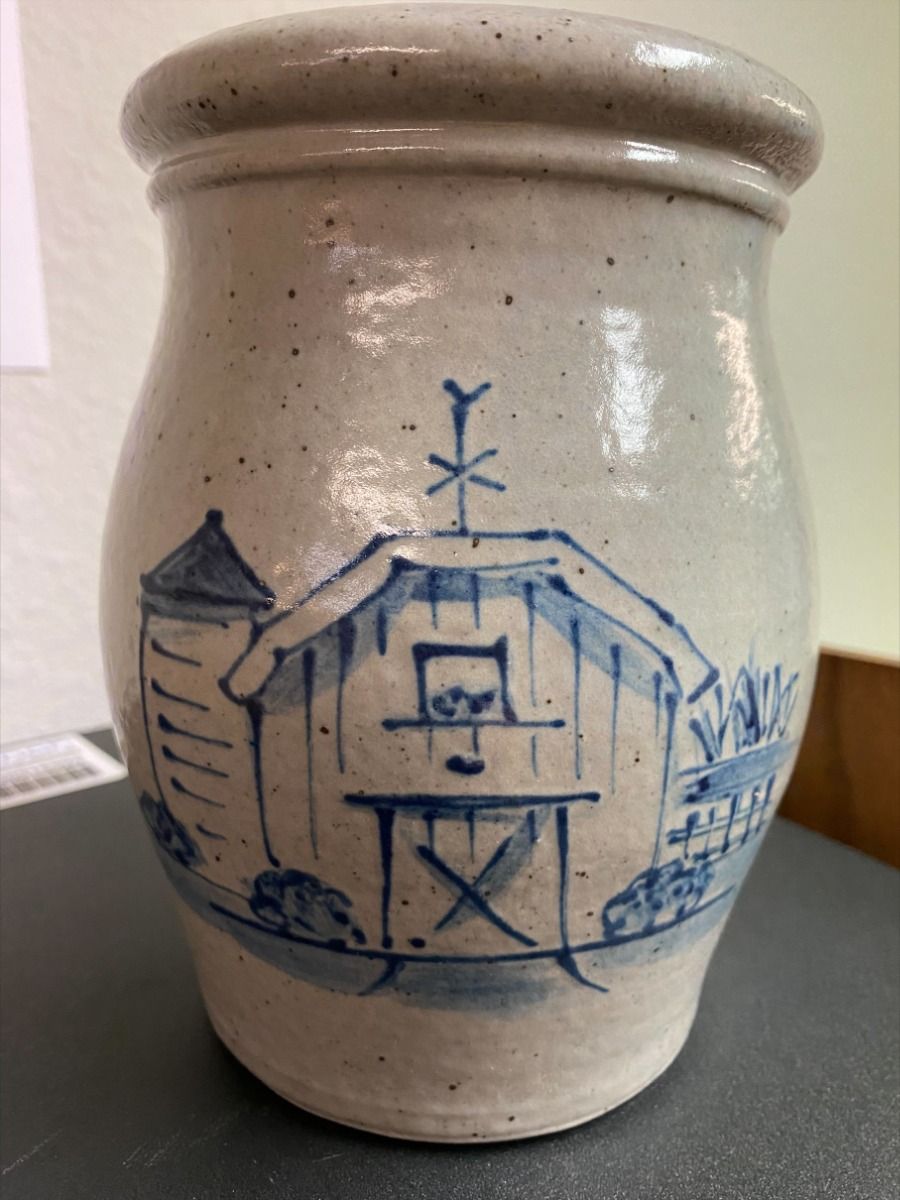 Family Farms Charity Fundraiser: 2-sided Utensil Jar 