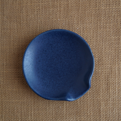 Machine pressed denim farmhouse ridges spoon rest