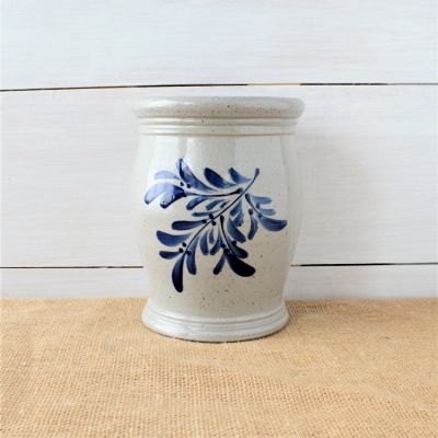 Large Utensil Jar- Teaberry