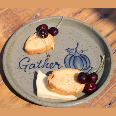 Gather Pumpkin Charcuterie Board
