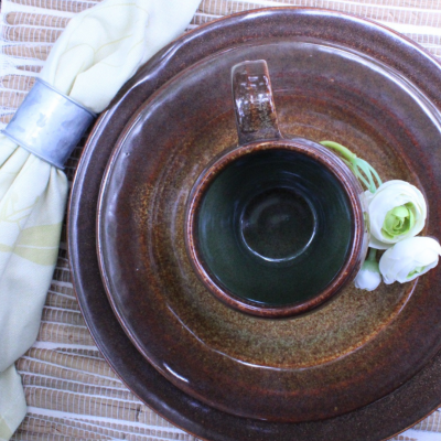 Woodland Sage Salad Plate