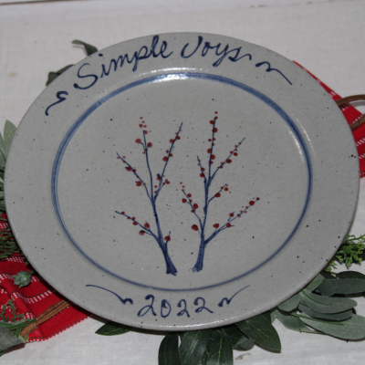 2022 "Simple Joys" Holiday Collectible Plate