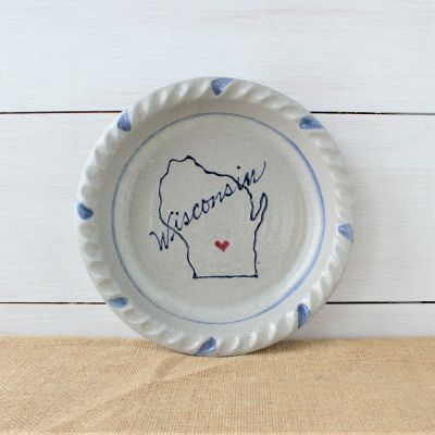 Home State Custom Pie Plate