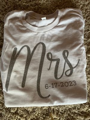 NEW Personalized MRS Tshirt