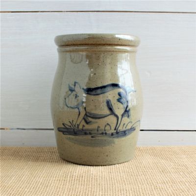 Utensil Jar- Pig