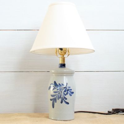 Teaberry Preserve Jar Lamp
