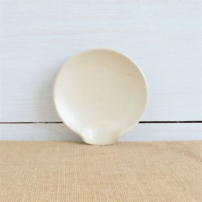 Farmhouse Ridges Spoon Rest- Drift White