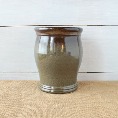 Sandstone Utensil Jar- Cerulean Blue