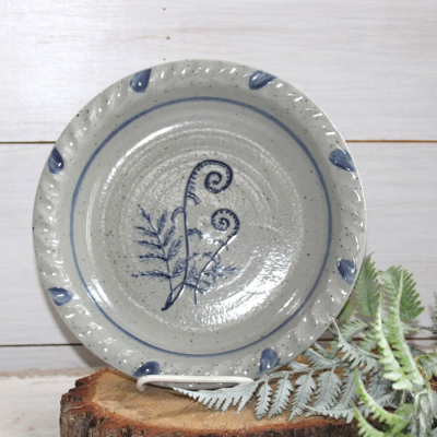 Pie Plate- Spring Fern