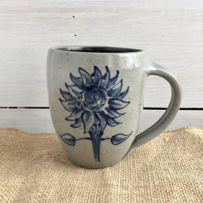    sunflower cafe mug stoneware                         