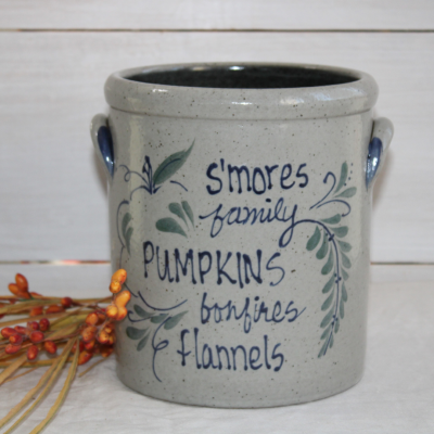 1 Gallon Crock- Fall Frolic