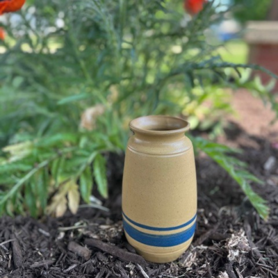 Collectible Vase- Yellowware
