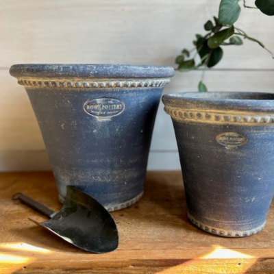Beaded Long Tom Garden Pot #10 (4 Colors)