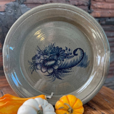 Handled Platter- Cornucopia