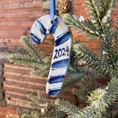 2024 Collectible Candy Cane Ornament