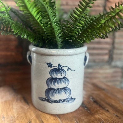 1 Gallon Crock - Stacked Pumpkin