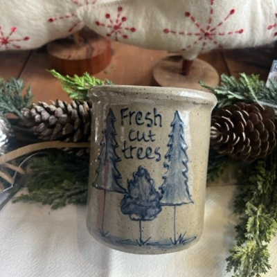 Candle Crock- Fresh Cut Trees