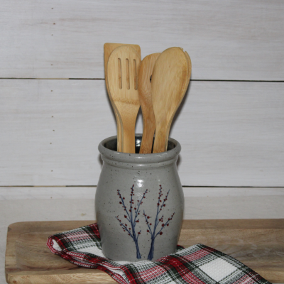 Utensil Jar- Winterberry