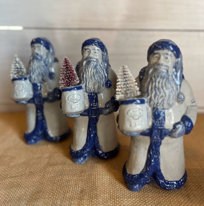 ブランド品 通販サイト 2022 Pottery Rowe | Santa Collectible クリスマス