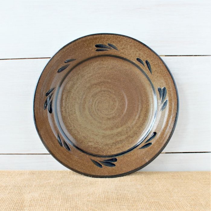 Provincial Dinner Plate Rowe Pottery