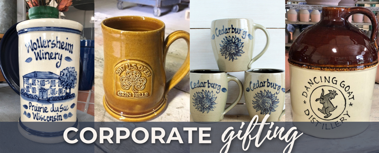 Corporate Personalized Pottery